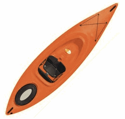 Short Kaya kFor Kayak Sailing